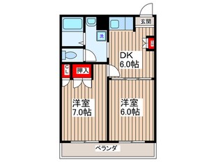 アルタＢの物件間取画像